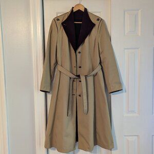 Vintage Bonders Exclusive Trench Coat | Fall Winter Sherpa Jacket Made in USA